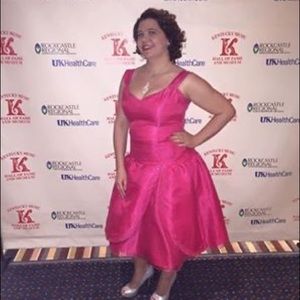 Amaryllis Designs- Fuchsia Dress